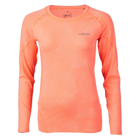 Head ANAFI Dámske tričko s dlhým rukávom, oranžová, veľkosť