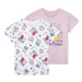 Dievčenské bavlnené tričko, 2 kusy (Prasiatko Peppa)