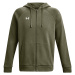 Mikina Under Armour Rival Fleece Fz Hoodie Marine Od Green