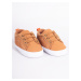 Yoclub Detské chlapčenské topánky OBO-0217C-6800 Brown 6-12 měsíců