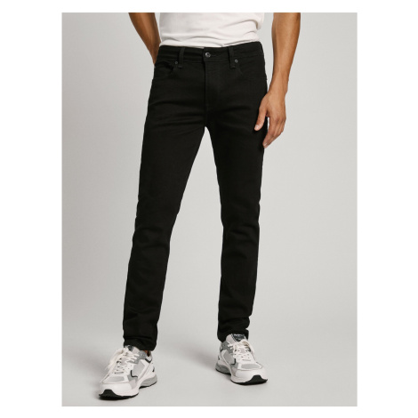 Black Men's Skinny Fit Jeans Pepe Jeans - Men's