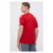 Tréningové tričko adidas Performance Squadra 21 červená farba, s nášivkou