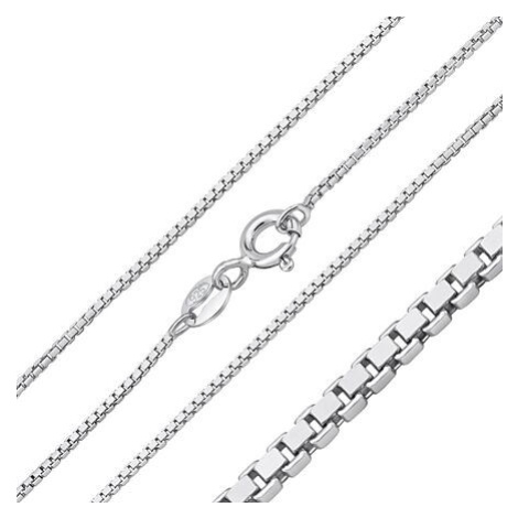 Silvego Strieborná jemná retiazka Box 1mm TTT19VEFD