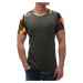 Madmext Camouflage Patterned Khaki T-Shirt 2979