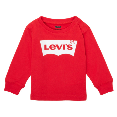 Levis  L/S BATWING TEE  Tričká s krátkym rukávom Červená Levi´s