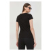 Bavlnené tričko Armani Exchange čierna farba, 8NYTNX YJG3Z NOS