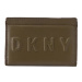 DKNY Puzdro na kreditné karty Slgs Debossed Logo R172440101 Zelená