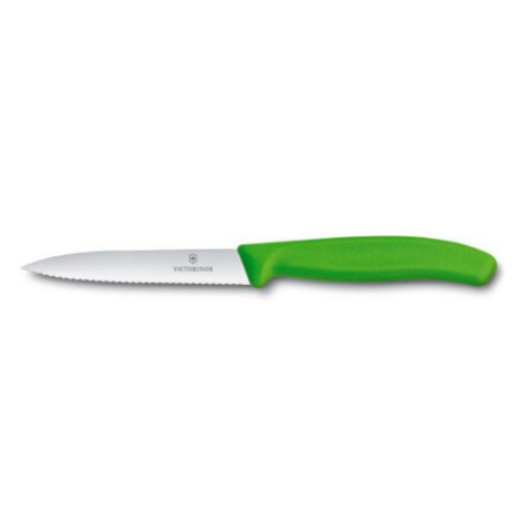 Nôž na zeleninu Victorinox vlnitý 10 cm Farba: svetlo zelená