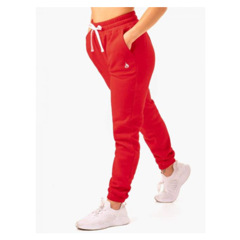 Ryderwear Dámske tepláky Ultimate High Waisted Red  M