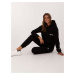 Black insulated tracksuit