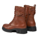 Tommy Hilfiger Outdoorová obuv Cool Feminine Bikerboot FW0FW07322 Hnedá