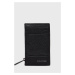 Kožené puzdro na karty Calvin Klein pánsky,čierna farba,K50K509609