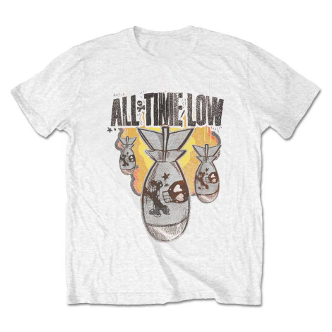 All Time Low tričko Da Bomb Biela
