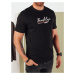 Men's T-shirt with black Dstreet print