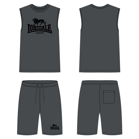 Lonsdale Men's sleeveless t-shirt & shorts set regular fit