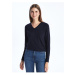 LC Waikiki V-Neck Plain Long Sleeve Women's Knitwear Sweater