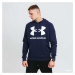 Mikina Under Armour Rival Fleece Big Logo Hoodie Navy