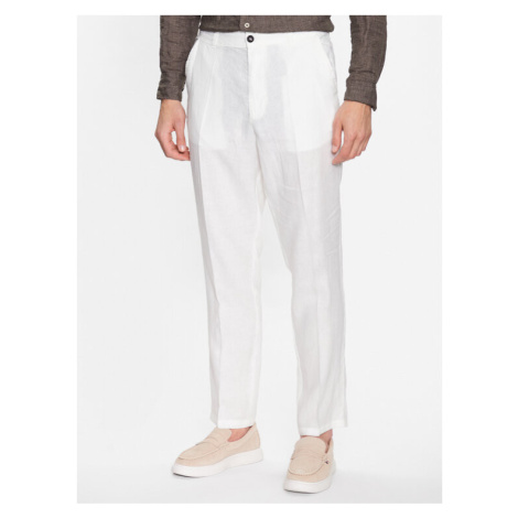 United Colors Of Benetton Chino nohavice 4AGH55HW8 Écru Regular Fit