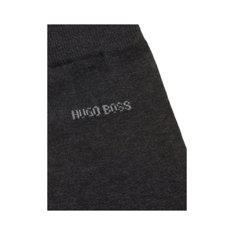 Boss Ponožky Vysoké Pánske George Rs Uni Mc 50388433 Sivá Hugo Boss