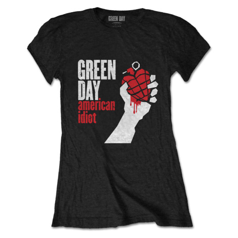 Green Day tričko American Idiot Čierna