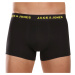 7PACK pánske boxerky Jack and Jones čierne (12165587)