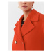 Pinko Vlnený kabát Effetto 101747 Y7DY Červená Regular Fit