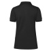 Karlowsky Dámske polo tričko KY142 Black (ca. Pantone 419C)
