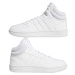 Dámska rekreačná obuv ADIDAS Hoops 3.0 Mid cloud white cloud white dash grey