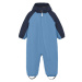 Detský zimný overal COLOR KIDS Coverall - Colorblock & Solid-741597.7027-Cyaneus