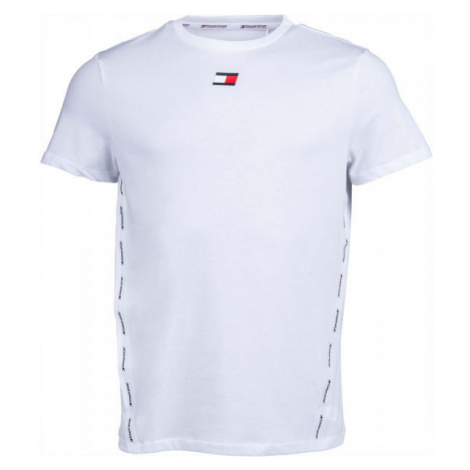 Tommy Hilfiger TAPE TOP Pánske tričko, biela, veľkosť