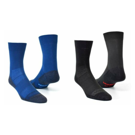 Ponožky Vavrys LIGHT TREK CMX 2pack 28327-83 čierna + modrá