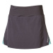 PROGRESS INARI SKIRT 2IN1 Dámska bežecká sukňa 2v1, tmavo sivá, veľkosť