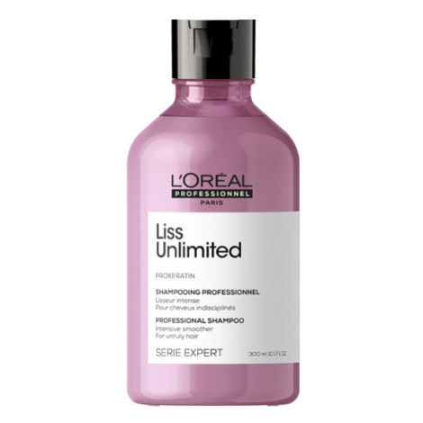 Uhladzujúci šampón pre nepoddajné vlasy Loréal Professionnel Serie Expert Liss Unlimited - 300 m