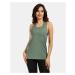 Women's sports tank top Kilpi LANCA-W Khaki