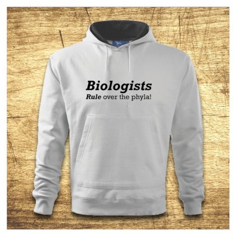 Tričko s motívom Biologists - Rule over the phyla!