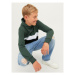 Jack&Jones Junior Mikina 12237402 Zelená Regular Fit