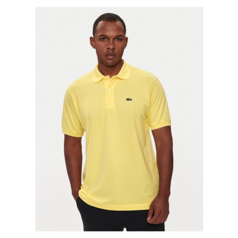 Lacoste Polokošeľa L1212 Žltá Regular Fit