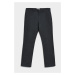 NOHAVICE GANT SLIM BRUSHED TWO TONE TWILL PANTS ANTRACIT MELANGE