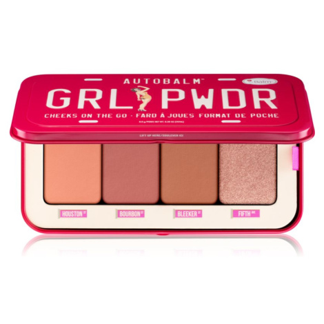 theBalm Autobalm Grl Pwdr paleta líceniek s rozjasňovačom