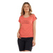 FUNDANGO-Atmos T-shirt-352-coral Oranžová
