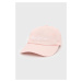 Detská čiapka Pepe Jeans ružová farba, jednofarebná