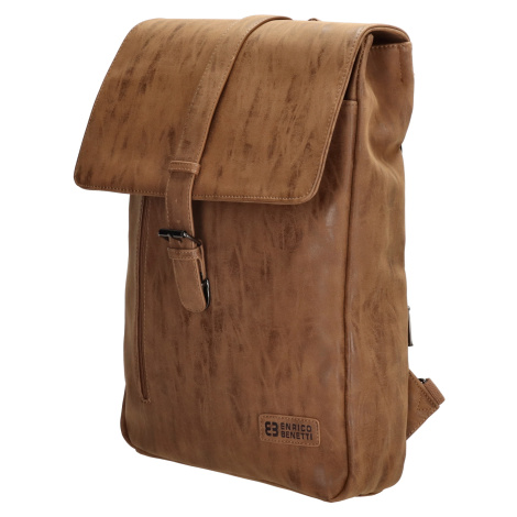 Enrico Benetti Rotterdam 17" Notebook Backpack Camel EB-66599010