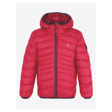 Tmavo ružová dievčenská prešívaná zimná bunda LOAP Intermo