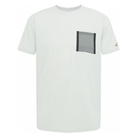 OAKLEY Funkčné tričko  kamenná / tmavosivá / prírodná biela
