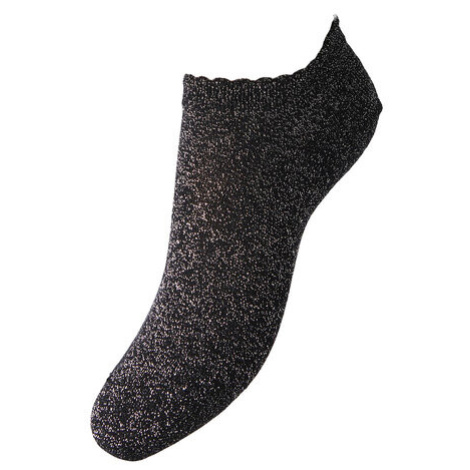 Pieces Dámske ponožky 17120149 Čierna