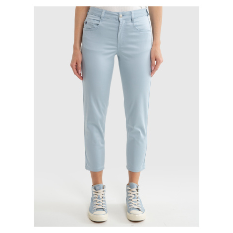 Big Star Woman's Tapered Trousers Non Denim 350011 401