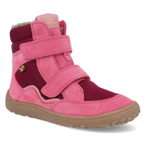Zima 2023 Barefoot zimná obuv s membránou Froddo - BF Tex Winter Fuxie/Pink ružová