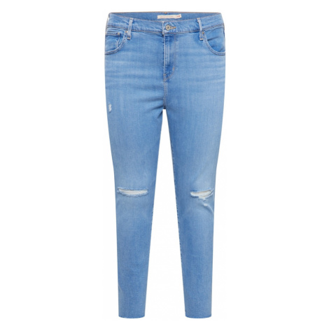 Levi's® Plus Džínsy '721 PL Hi Rise Skinny'  modrá