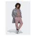 Adidas Prechodná bunda Sherpa HK5256 Sivá Relaxed Fit