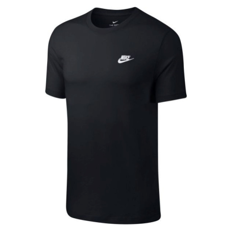 Nike NSW CLUB TEE Pánske tričko, čierna, veľkosť